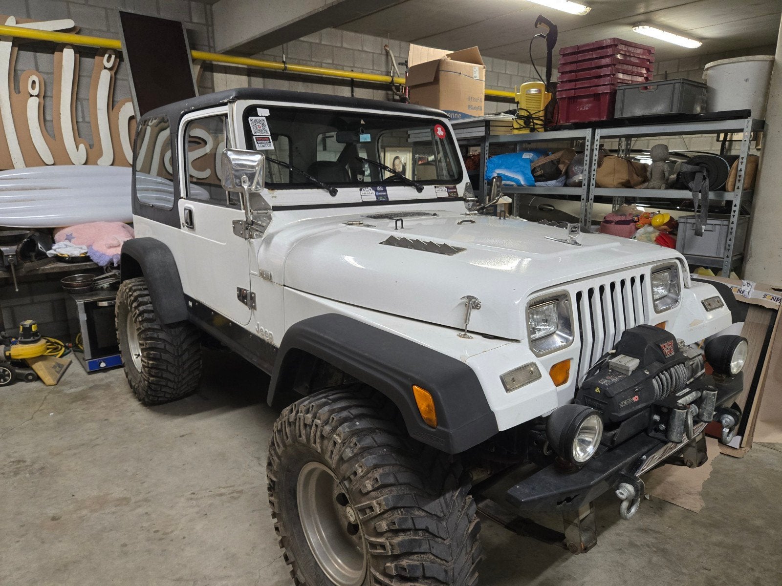 jeep yj 5,9l v8, Auto's, Automaat, 4 zetels, Vierwielaandrijving, Particulier