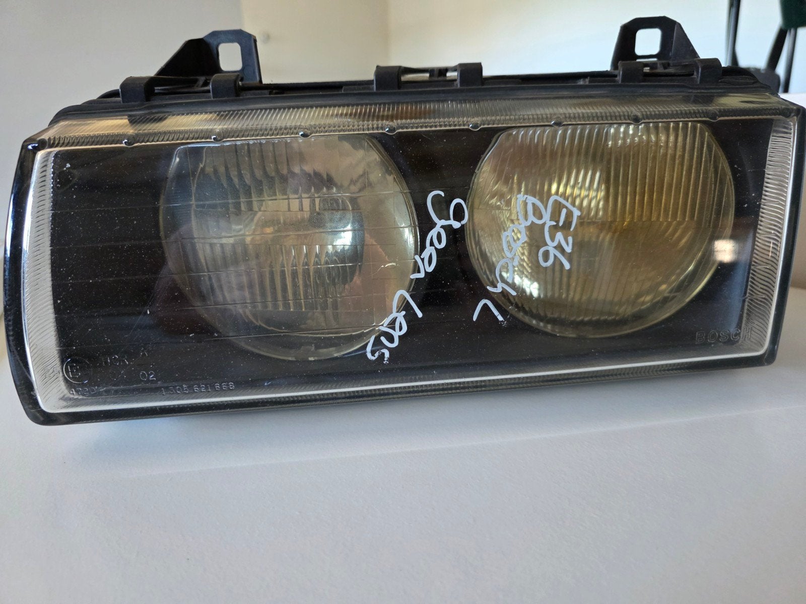 Originele Bosch H1 koplamp BMW E36 links (bestuurderszijde), Ophalen, BMW