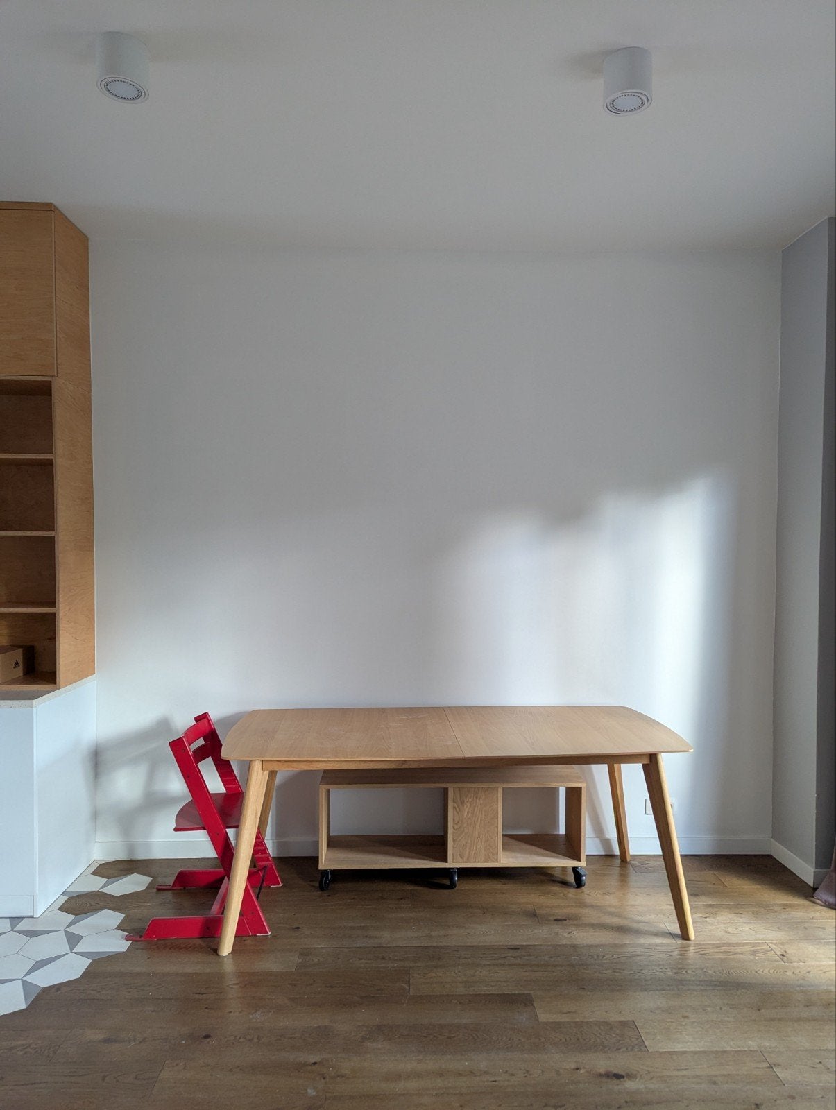 Table à manger extensible en bois, Maison & Meubles, Enlèvement, Utilisé, 50 à 100 cm, Rectangulaire