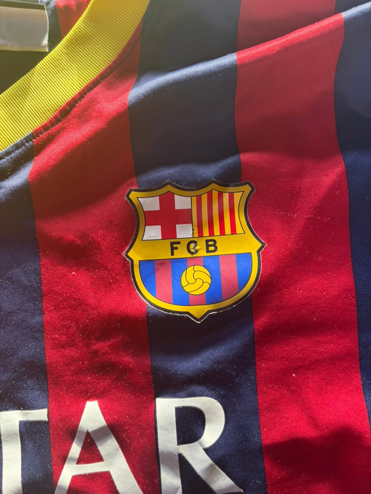 Voetbal t-shirt, Kleding | Heren, Ophalen of Verzenden, Zo goed als nieuw, Voetbal