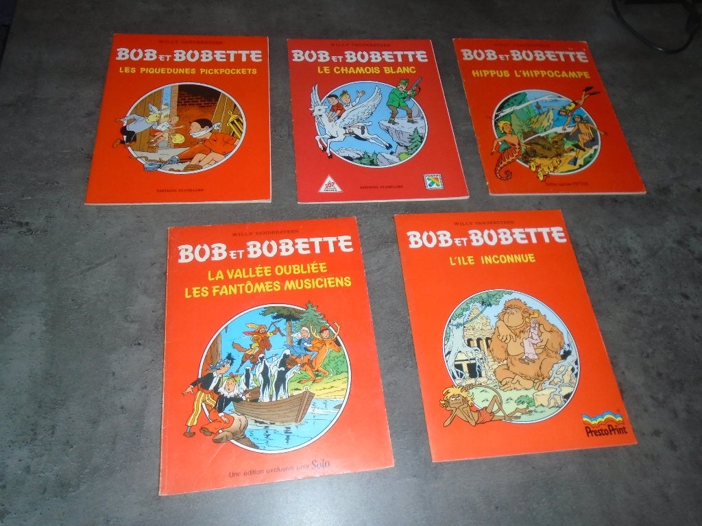 BDs - BOB et BOBETTE, Complete serie of reeks, Ophalen of Verzenden, Zo goed als nieuw, Willy Vandersteen
