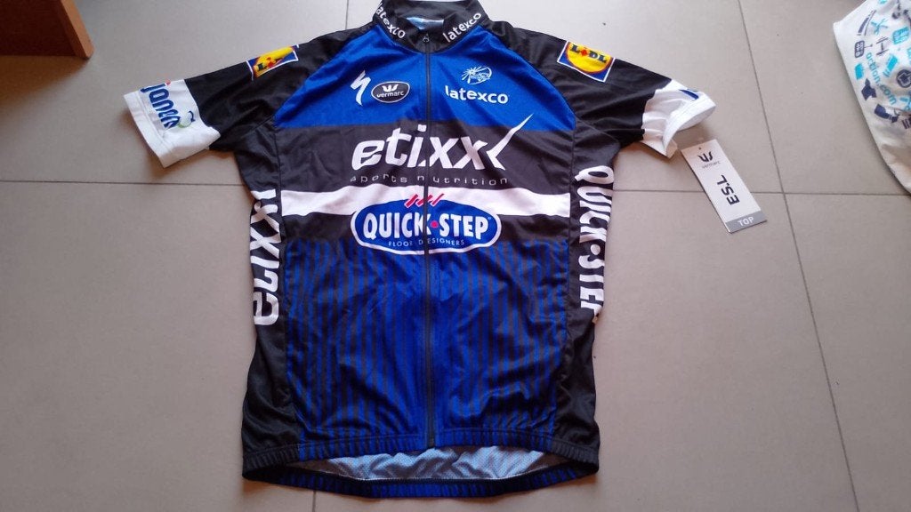 NIEUW wielershirt etixx quick step XL UCI, Fietsen en Brommers, Fietsaccessoires | Fietskleding, Ophalen of Verzenden, XL