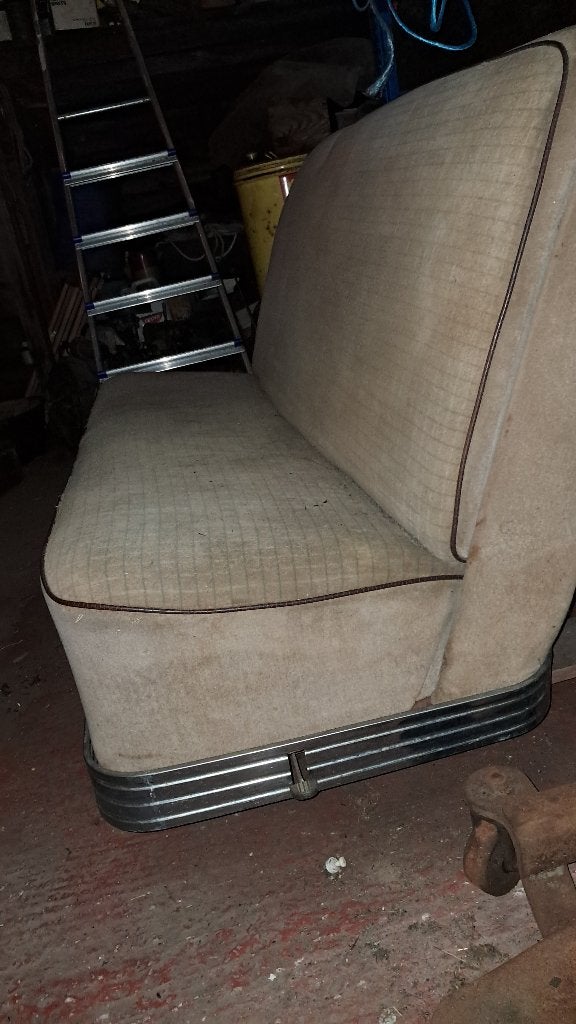 Achterbank studebaker, Ophalen, Gebruikt