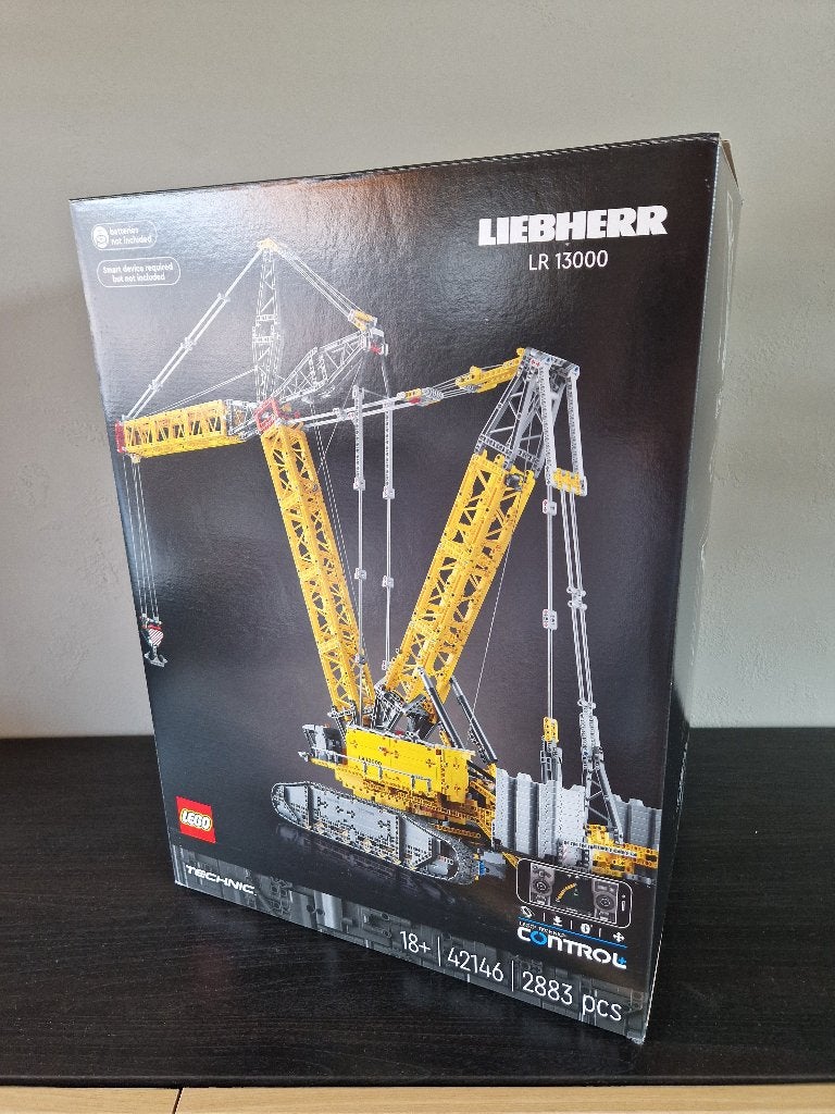 42146 Lego technic Liebherr Rupsbandenkraan LR 13000, Ophalen, Lego, Zo goed als nieuw, Technic