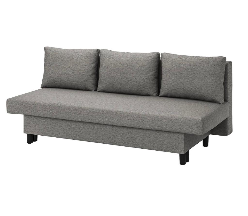 Zo goed als nieuw Ikea Alvdalen 3-zit zetelbed grijs, Enlèvement, Comme neuf, Gris