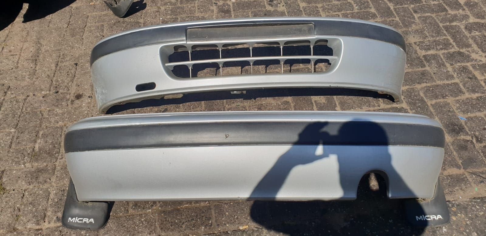 NISSAN MICRA VOOR+ACHTER BUMPER BJ 93 TOT 97, -, Utilisé, -, Avant
