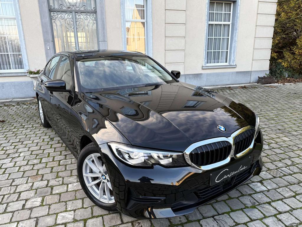 BMW 3 Serie 320 e PHEV Verwarmde Sportzetels/Stuur, ACC, Gar, Auto's, BMW, Automaat, Gebruikt, Zwart, https://public.car-pass.be/vhr/49307da1-574c-49d6-9b0d-2d98d8678b64