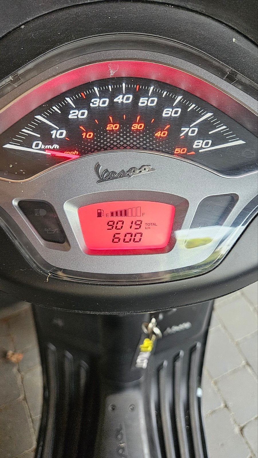 Vespa sprint 50 cc, zwart, Fietsen en Brommers, Ophalen, Vespa S, Benzine, 50 cc