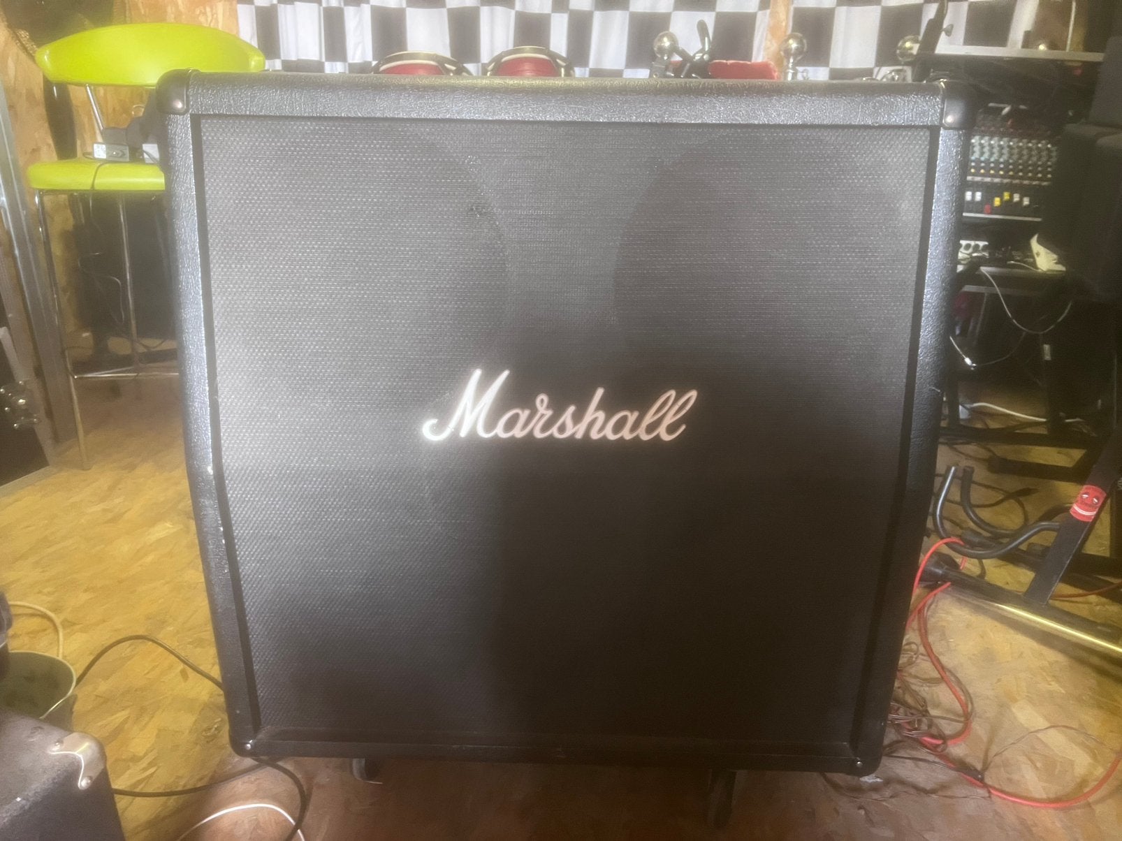Stereo Marshall cabinet made in England, Musique & Instruments, Instruments à corde | Guitares | Électriques, Enlèvement, Utilisé