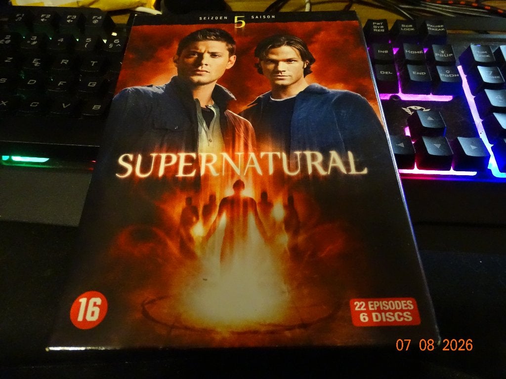 Supernatural saison 5, Cd's en Dvd's, Dvd's | Science Fiction en Fantasy, Spaans, Gebruikt, Ophalen of Verzenden, Inclusief doosje