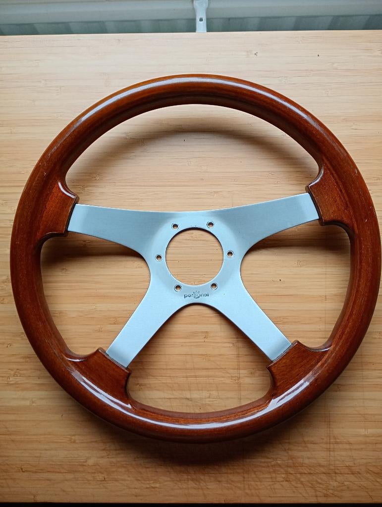 Volant Sport Personal 1979 Bois Original, Enlèvement, Utilisé, Pièces Oldtimer ou Ancêtre