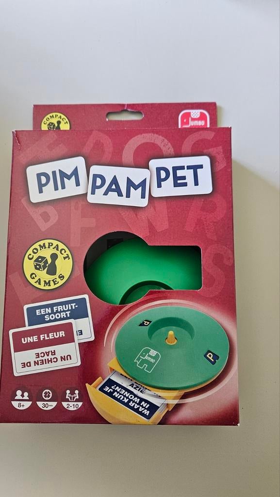 Pim pam pet reis editie, Vijf spelers of meer, Ophalen of Verzenden, Zo goed als nieuw
