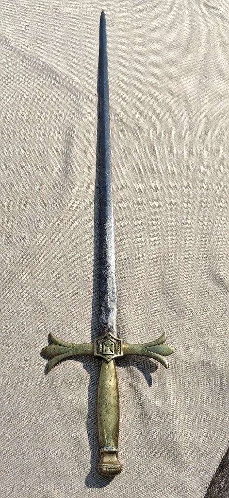 Grands maçons d'épées anciennes, Collections, Enlèvement ou Envoi, Armée de terre, Épée ou sabre