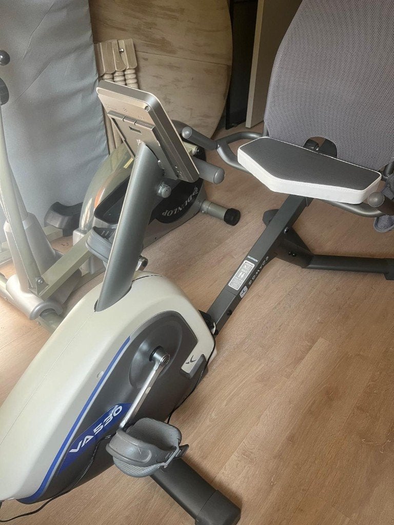 Zit hometrainer VA 530 Domyos, Sports & Fitness, Enlèvement, Comme neuf, Aluminium, Vélo d'appartement