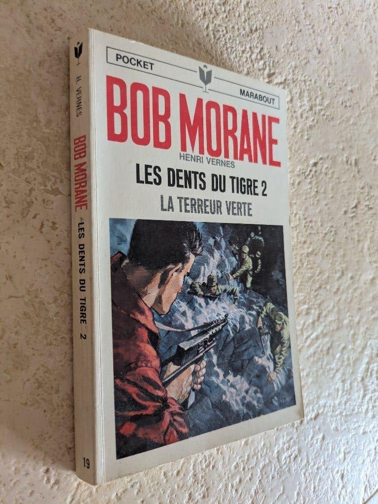 Bob Morane (Les dents du tigre 2 - La terreur verte)., Envoi, Utilisé, Henri Vernes.