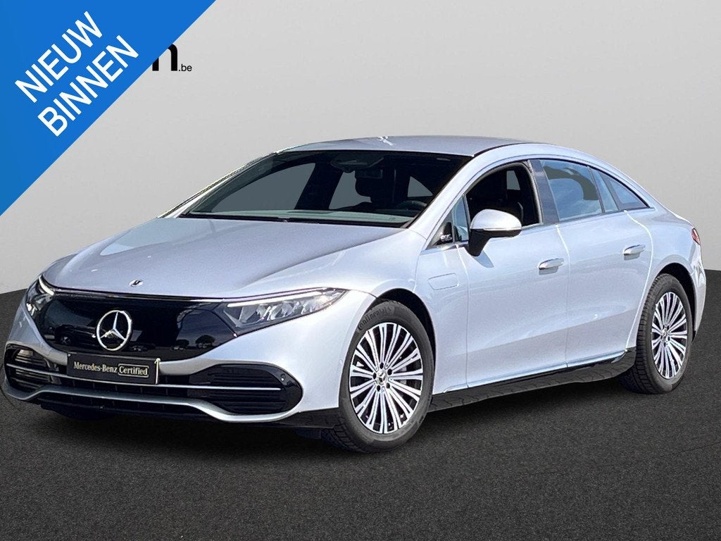 Mercedes-Benz EQS 350 Luxury Line 90 kWh, Auto's, Automaat, Zwart, 90 kWh, Elektrisch