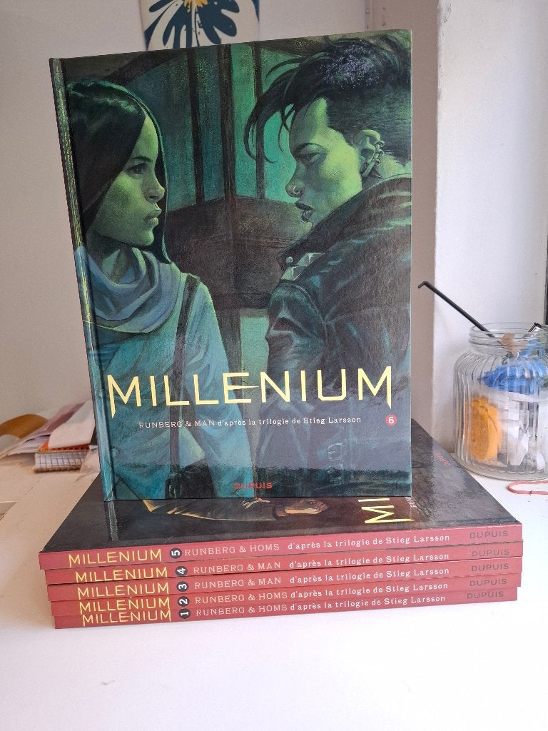 MILLENIUM TOMES 1 à 6 SERIE COMPLETE TTBE TOUS EO!, Série complète ou Série, Enlèvement ou Envoi, Comme neuf