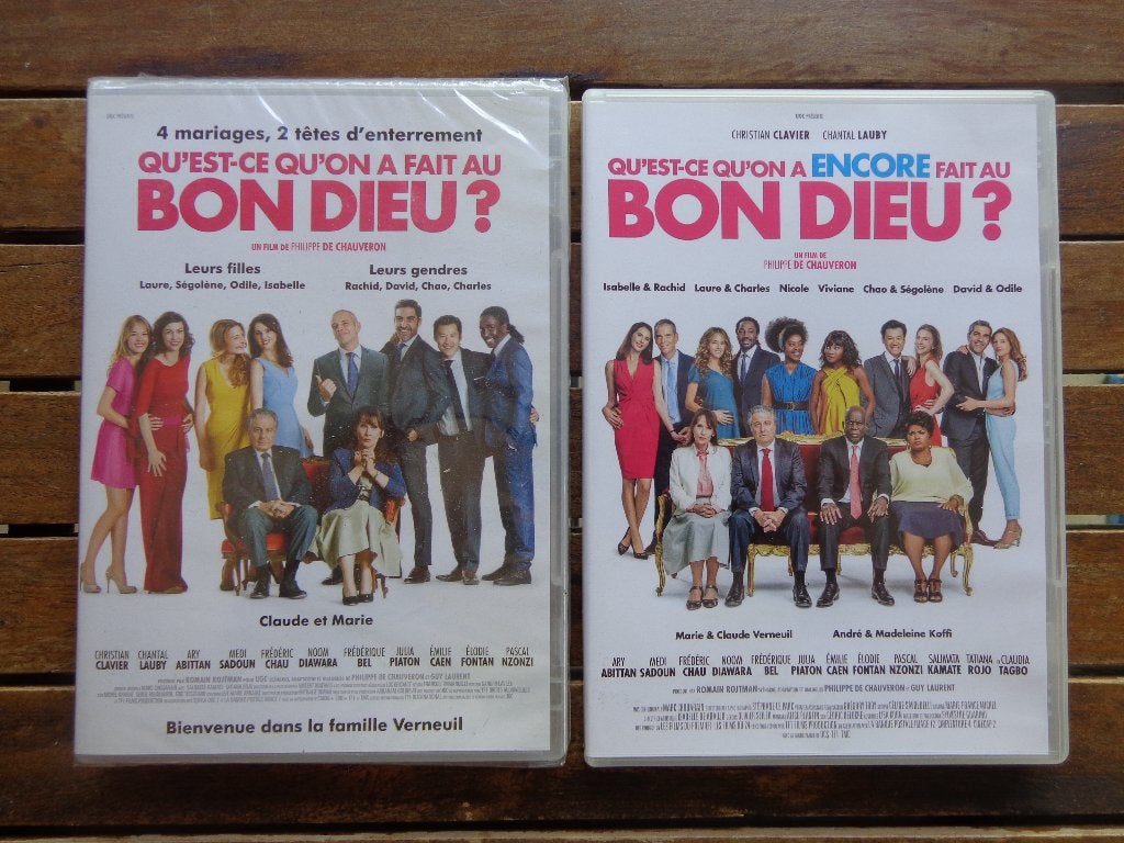 )))  Qu'est ce qu'on a fait ( encore ) au bon Dieu ?  (((, CD & DVD, DVD | Comédie, Enlèvement ou Envoi, Tous les âges, Français