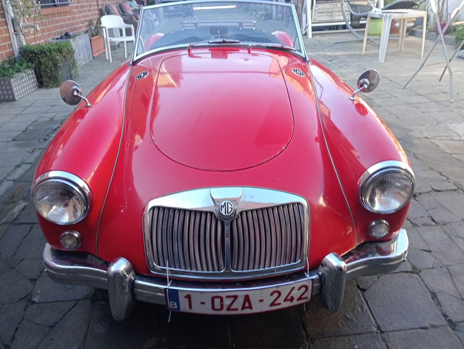 Mga 1958 dans sont état d’origine moteur refait, Achat, Beige, Boîte manuelle, 2 portes