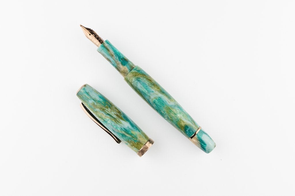 Scribo La Dotta Frassinago vulpen, Collections, Stylos, Neuf, Stylo, Autres marques, Avec boîte, Avec publicité, Enlèvement ou Envoi