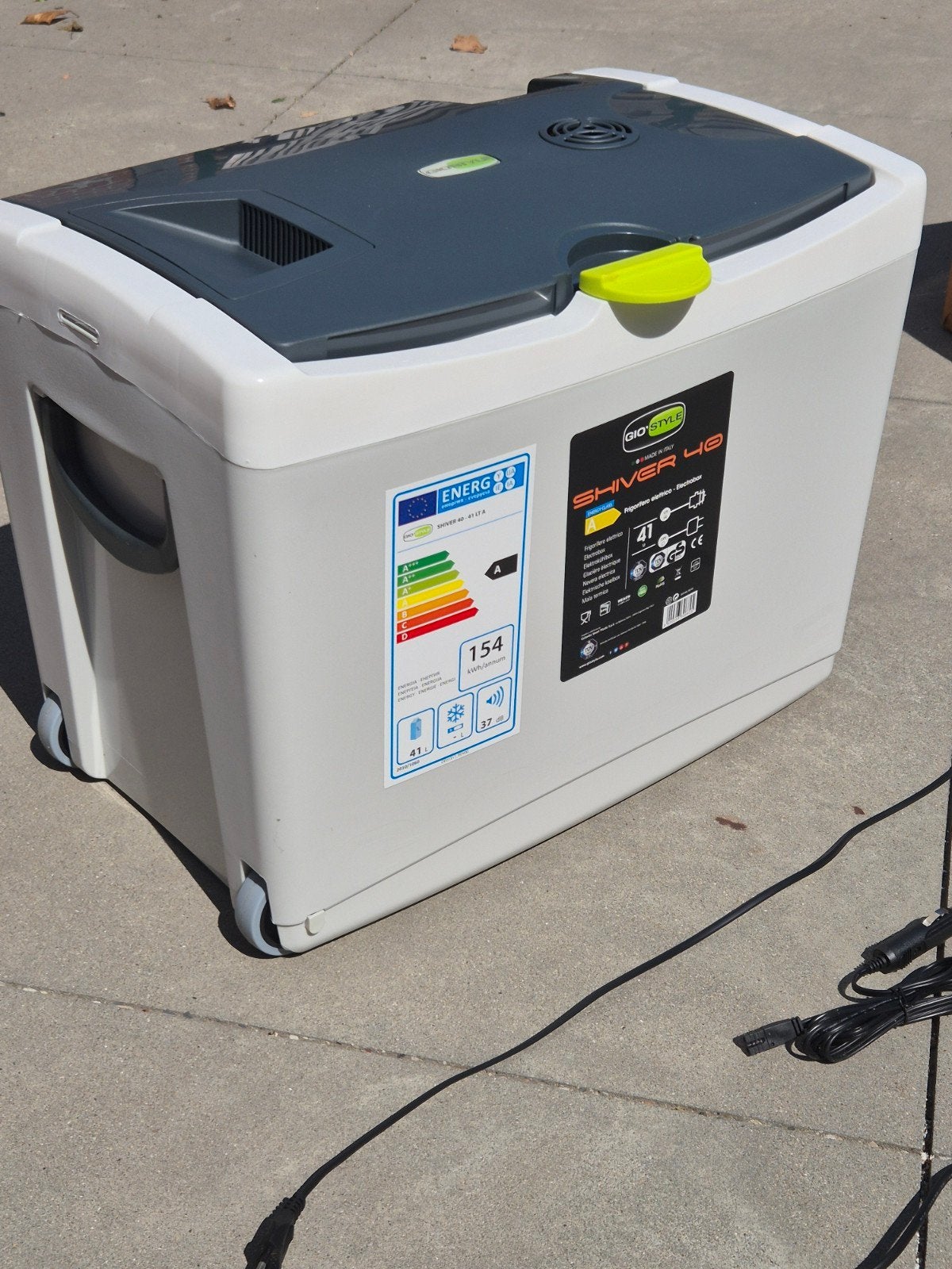 Gio'style Elektrische Koelbox - Shiver 40 - 12/230 Volt, Ophalen, Nieuw, Koelbox, Elektrisch