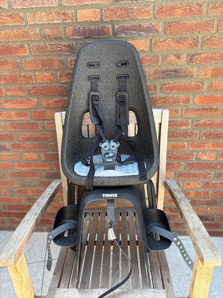 Fietsstoel thule trop, Yepp (Thule), 0 à 18 kg, Repose-pieds, Enlèvement