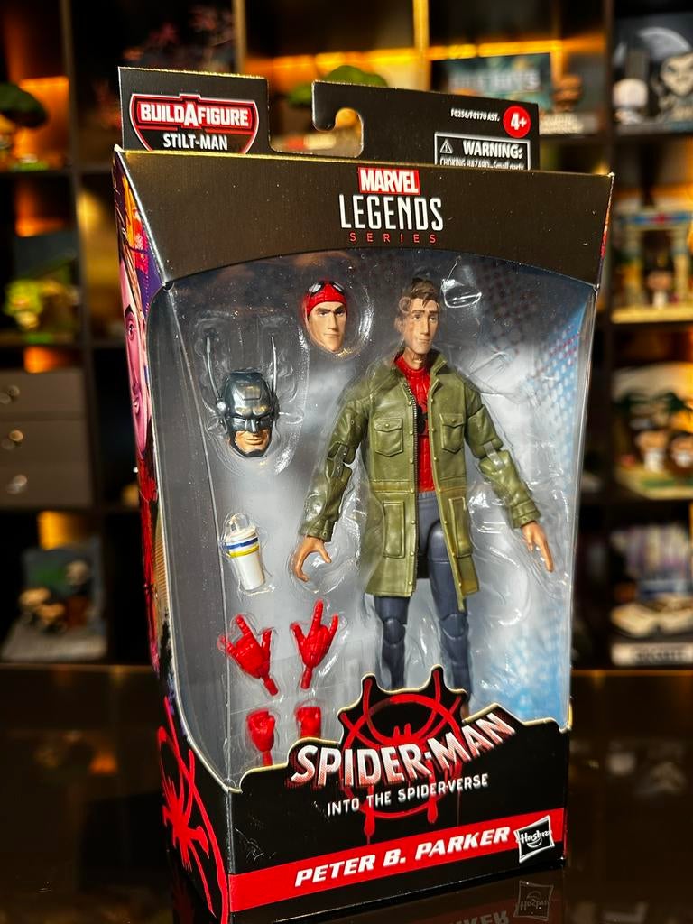 Marvel Legends Peter B. Parker Spider-Verse — Hasbro, Verzamelen, Ophalen of Verzenden, Zo goed als nieuw