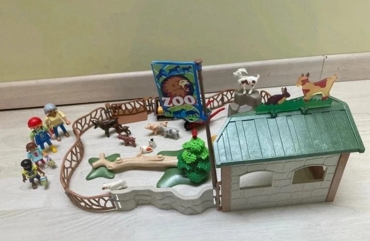 Playmobil - grote kinderboerderij, Kinderen en Baby's, Ophalen of Verzenden, Zo goed als nieuw