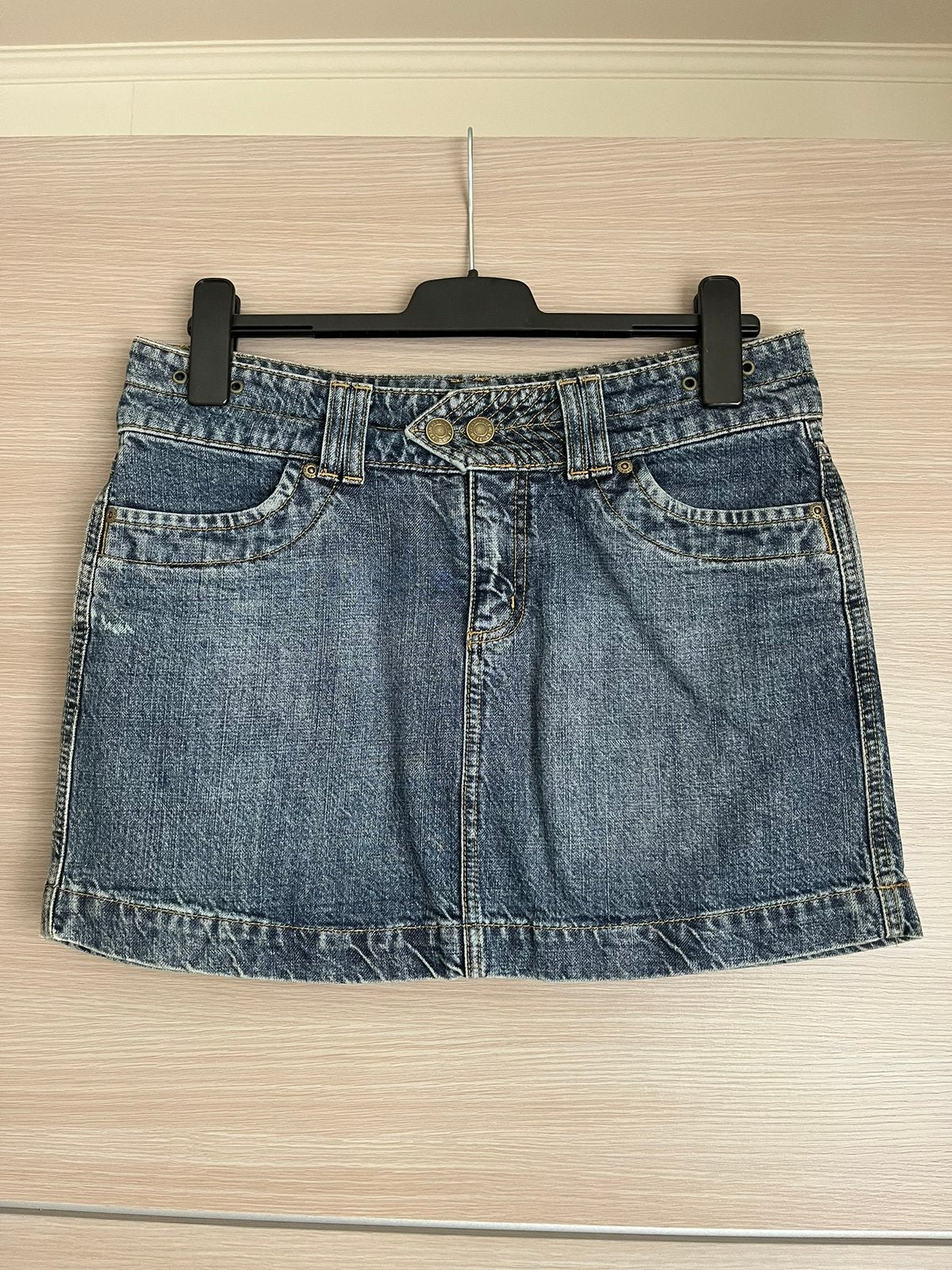 Jeansrok Mexx - maat 40, Ophalen of Verzenden, Zo goed als nieuw, Maat 38/40 (M), Blauw