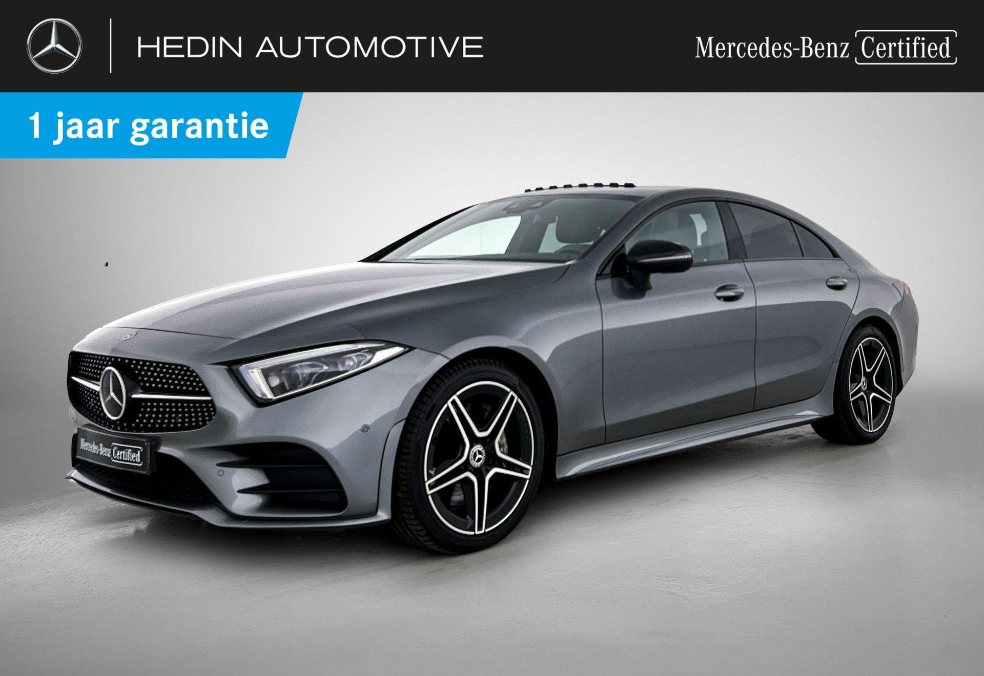 Mercedes-Benz CLS-Klasse 350 D 4MATIC AMG Line | Panoramisch, Autos, Argent ou Gris, Entreprise, Entretenue par le concessionnaire