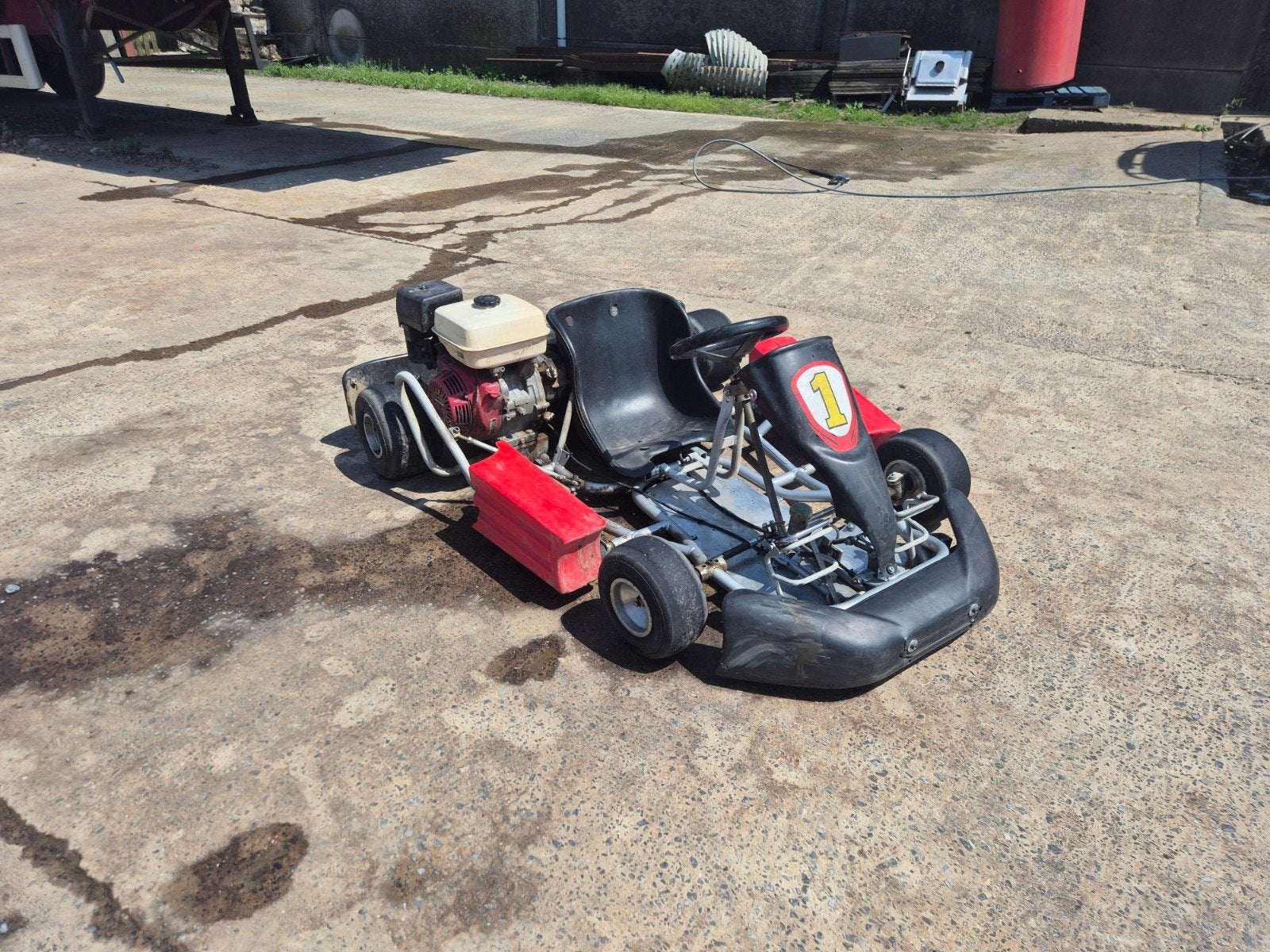 honda gx270, Enlèvement, Kart