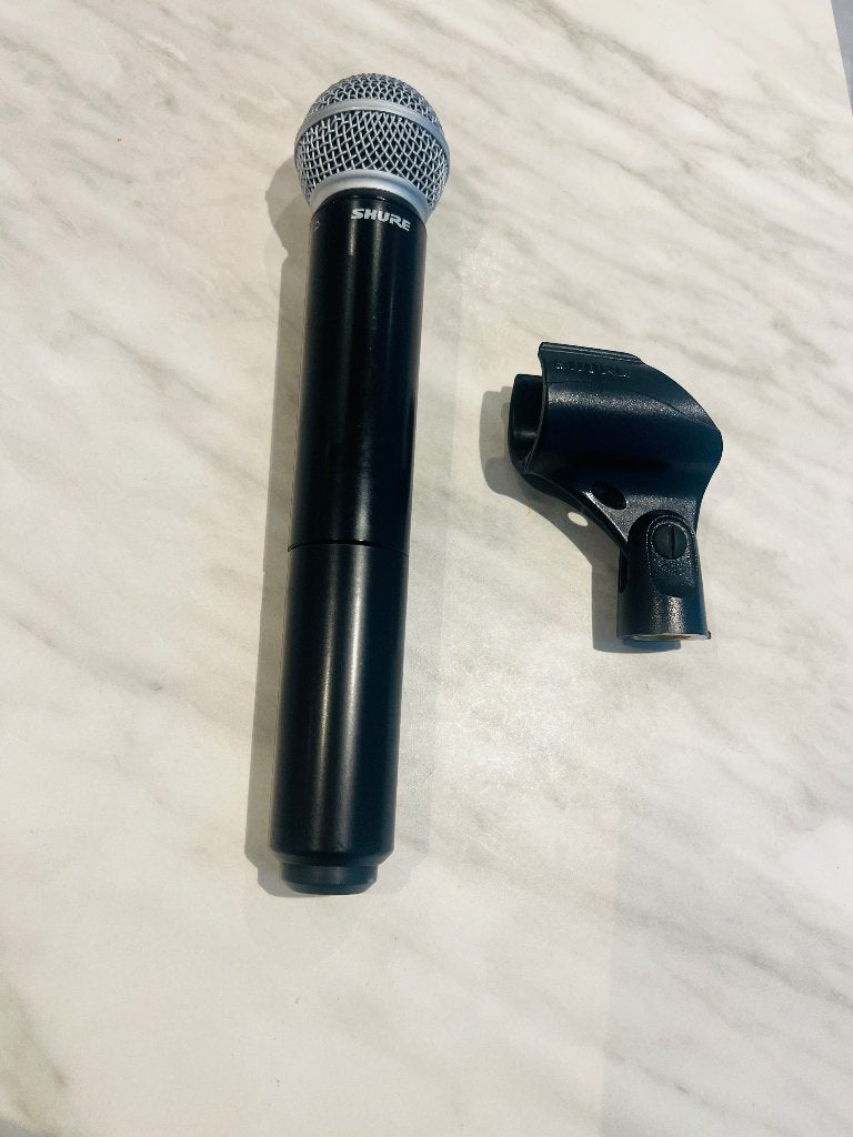 Micro Shure SM 58 sans fil, Enlèvement, Comme neuf, Sans fil