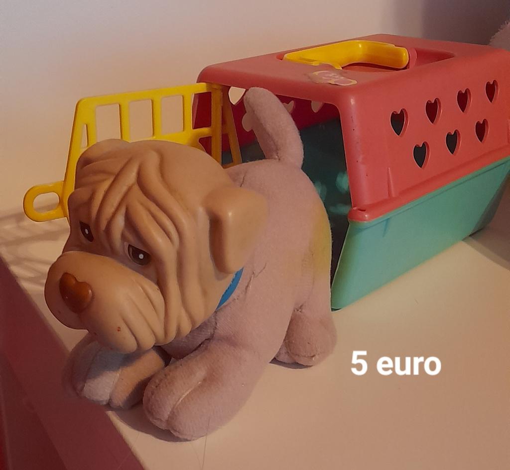 speelgoed hond met reismand, Ophalen of Verzenden, Gebruikt, Hond