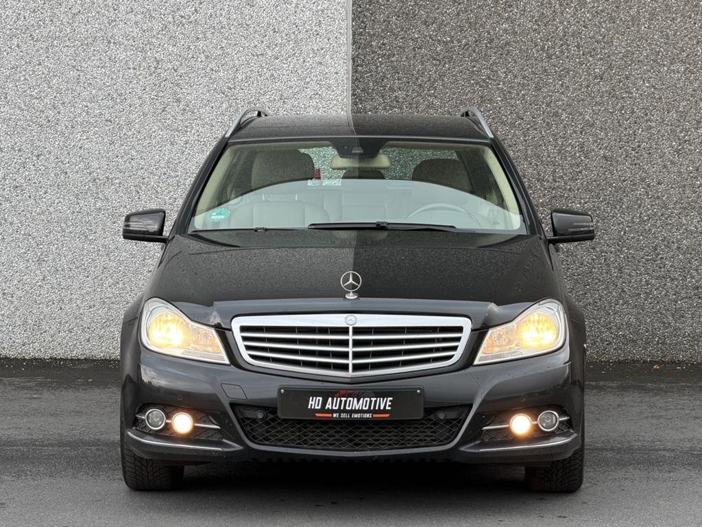 Mercedes C180CDI Elegance – 1ste Eig - Onderhouden - Gekeurd, Auto's, Achterwielaandrijving, Beige, Leder, 5 deurs