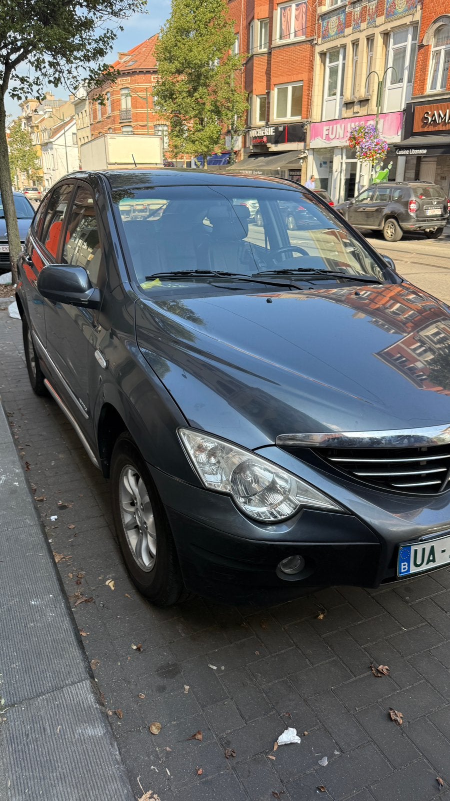 Actyon te koop, Autos, Achat, Noir, 5 portes, Automatique