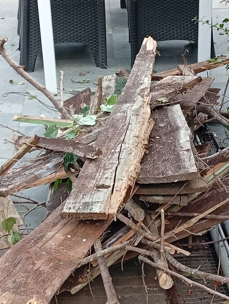 Brandhout, Tuin en Terras, Brandhout, Ophalen