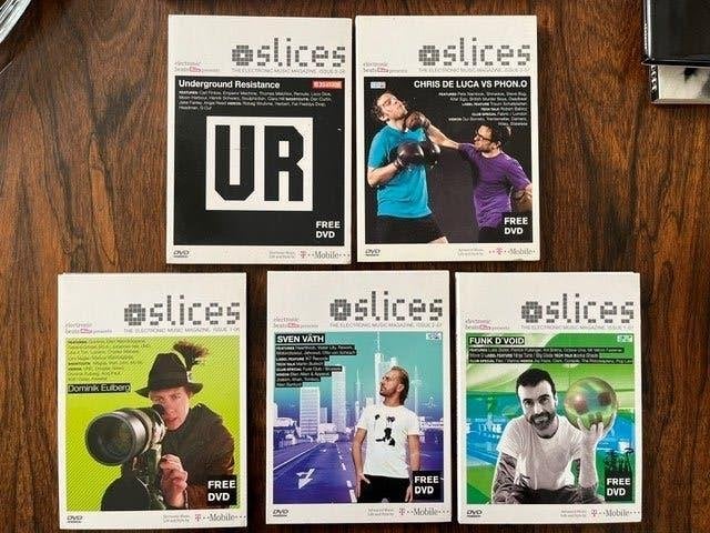 Sleces, Electronic Music Magazine, 2006>2007, Documentaire, Comprend un boîtier, Enlèvement, Utilisé