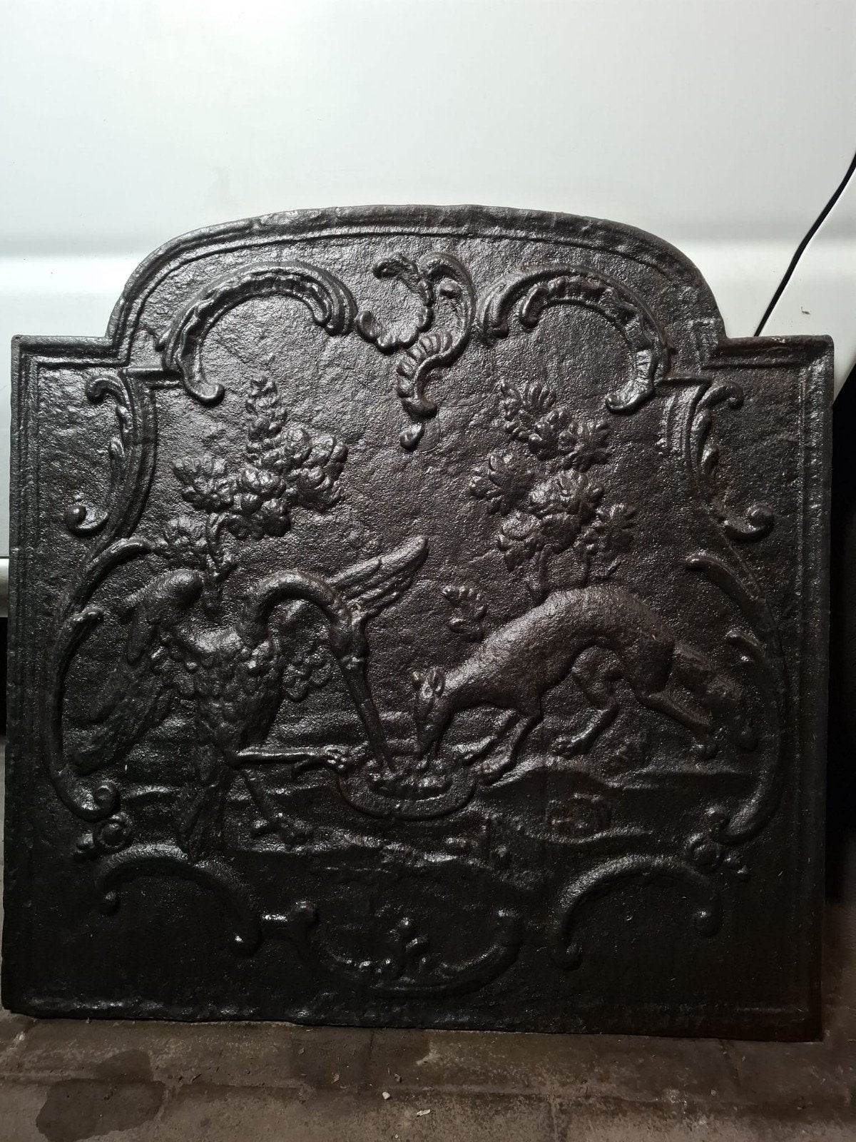 2x open haard garnituur platen, Huis en Inrichting, Haarden, Ophalen of Verzenden
