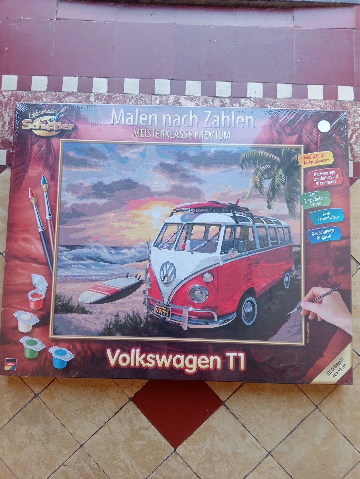 vw t1 schilderij, Ophalen of Verzenden, Nieuw
