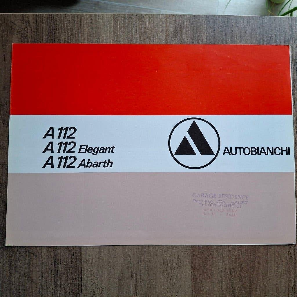 AUTOBIANCHI  A 112 ELEGANT  ABARTH, Ophalen of Verzenden, Nieuw, Overige merken