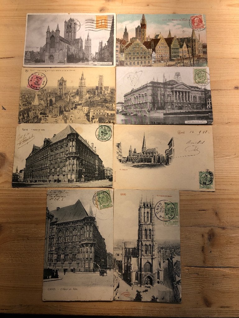Oude postkaarten Gent, Verzamelen, Postkaarten | België, Ophalen of Verzenden