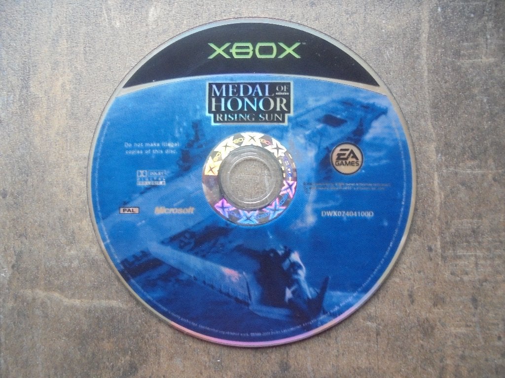 Medal Of Honor Rising Sun voor XBOX Original (zie foto's), Games en Spelcomputers, Games | Xbox Original, Gebruikt, Shooter, 1 speler