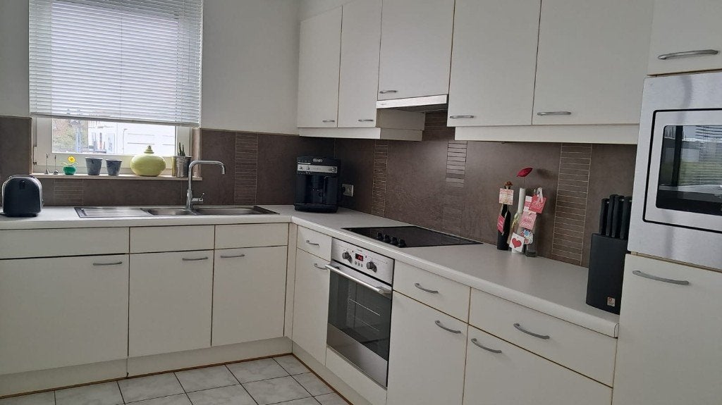 Keuken te koop inclusief toestellen, Ophalen, Gebruikt, Wit, Hoekkeuken