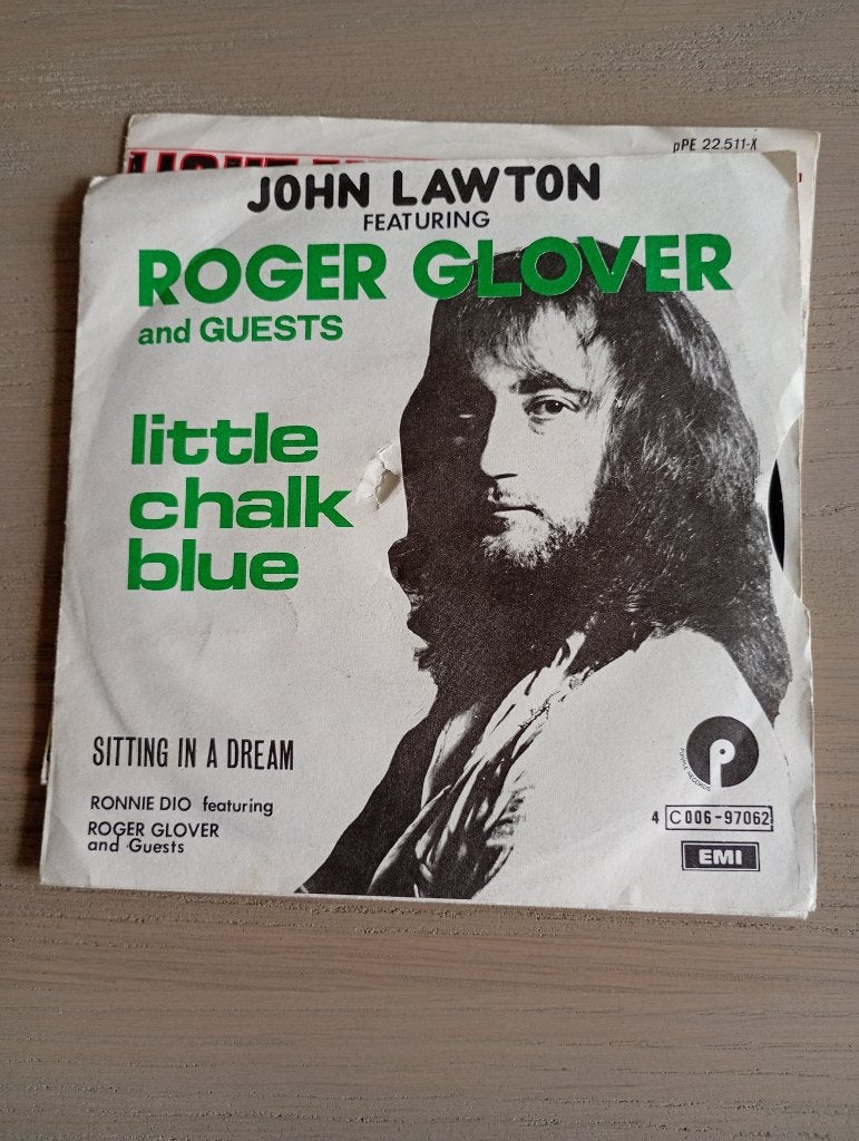 Roger Glover - Little chalk blue, Gebruikt, Verzenden, 7 inch, Fotohoes
