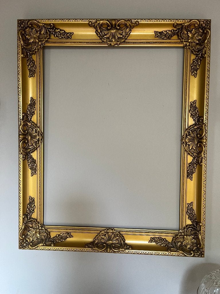 oude kader 93 x76 cm, Ophalen