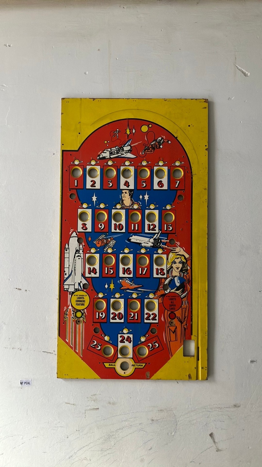Plateau de bingo, Enlèvement, Comme neuf