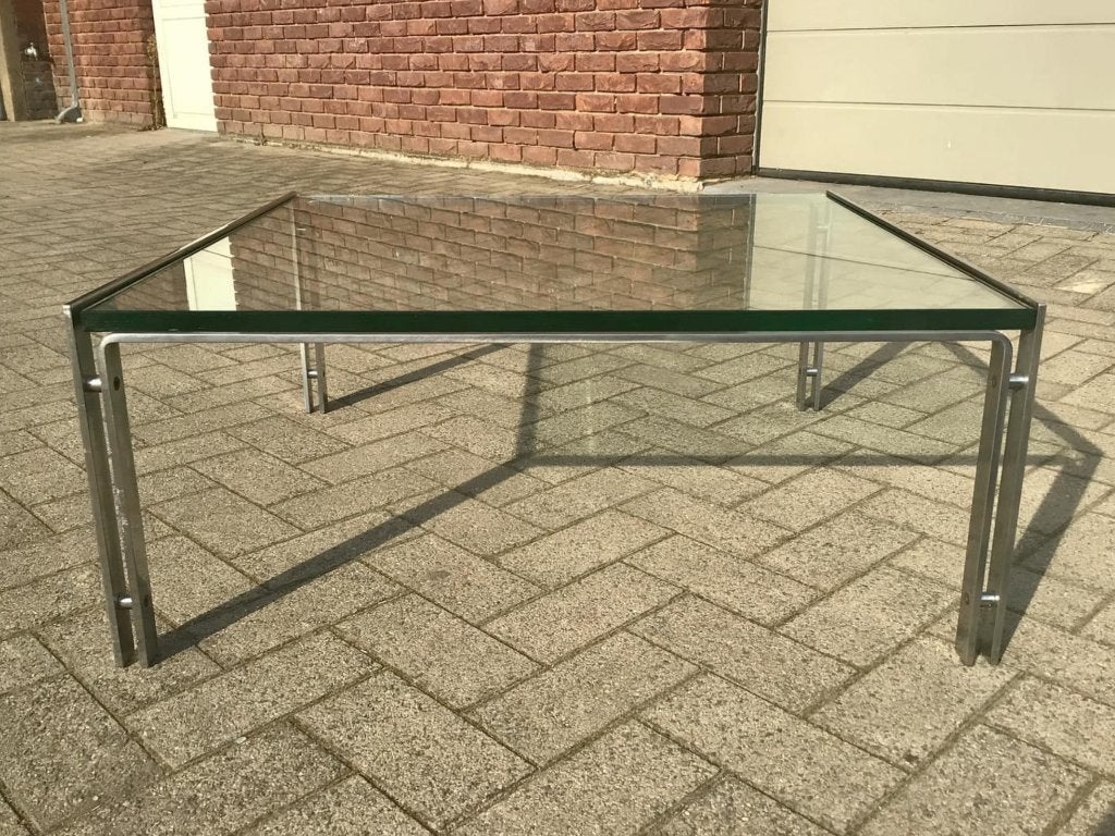 Vintage Metaform M1 Coffee Table 1970s, Ophalen, Gebruikt, Glas