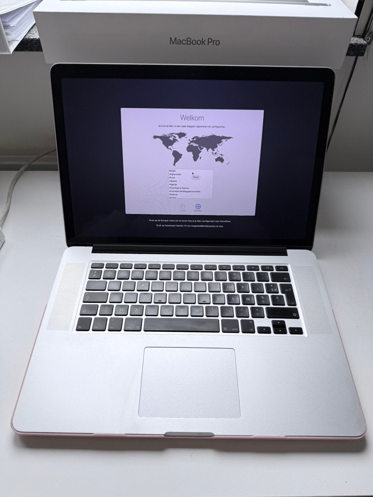 Apple MacBook Pro Retina 15” Mid 2012 i7 8GB 256GBSSD, Computers en Software, Apple Macbooks, Ophalen, Gebruikt, 256 GB, 15 inch