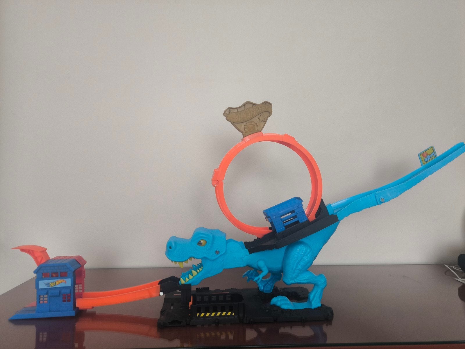 Piste Hot Wheels City T-Rex Chomp Down, Enlèvement, Circuit, Hot Wheels