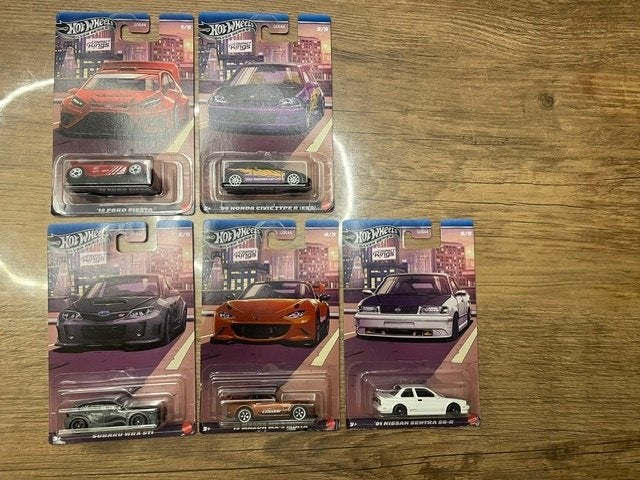 Complete set Compact kings (2026) silver series Hot Wheels, Enlèvement ou Envoi